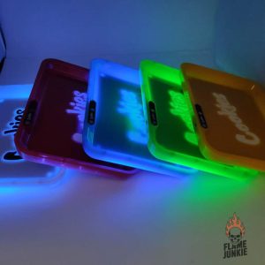 Accessoire de fumeur : plateau à rouler lumineux