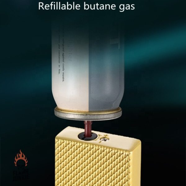 Briquet Tempête, finition élégante et robuste